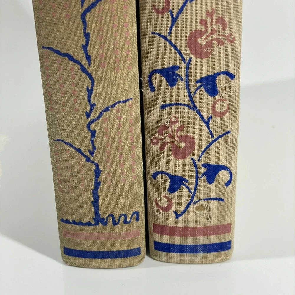 The Poems of Edgar Allan Poe & Longfellow Heritage Press Vintage Hardcover Set